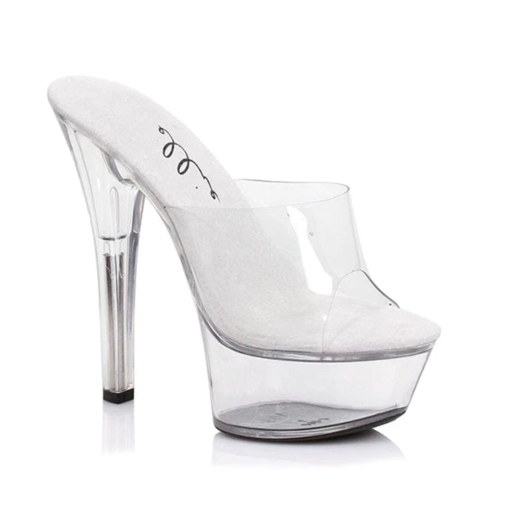 Clear Platform Stilettos